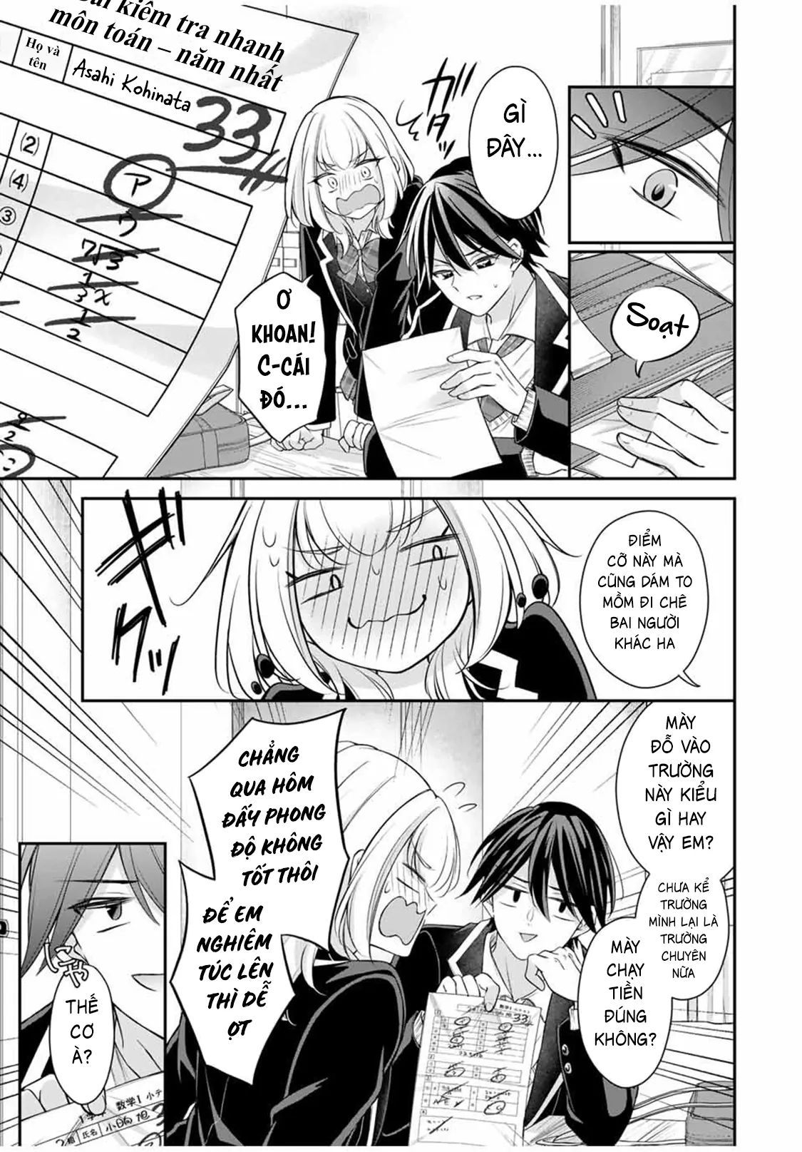 Namaiki Asahi-Chan Wo Wakarasetai - chap2 - Trang 9